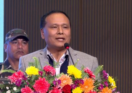 देश निर्वाचनमय बनेको छ, तोकिएकै समयमा निर्वाचन हुन्छः मन्त्री घिसिङ