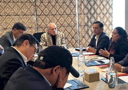 बाबुराम भट्टराईको छलफलमाः जनार्दन शर्मादेखि डिपी अर्यालसम्म