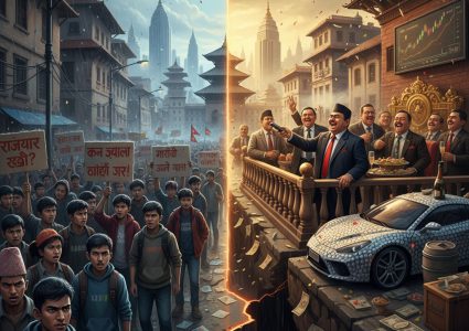 जेन–जी आन्दालनले धनी र गरिवबीचको आम्दानीको वितरणमा ठूलो खाडल