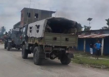 कर्फ्यु उल्लंघन भएपछि सुनसरीको कप्तानगञ्जमा सेना परिचालन
