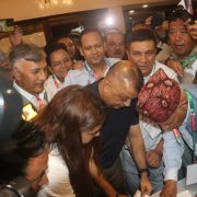 गगन थापाले गराए सभापतिमा उम्मेदवारी दर्ता